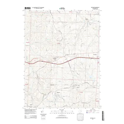 2013 Map of Bethesda, 2013 Print