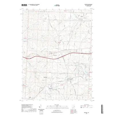 2019 Map of Bethesda, 2019 Print