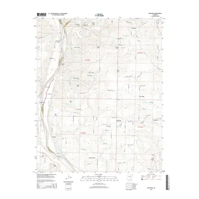 2014 Map of Bethesda, 2014 Print