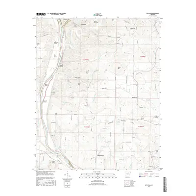 2017 Map of Bethesda, 2017 Print