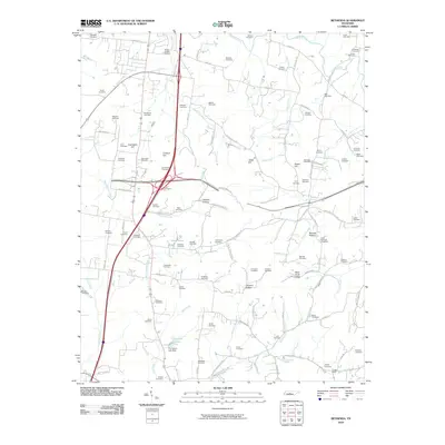 2010 Map of Bethesda, 2010 Print