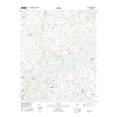 2016 Map of Bethlehem, 2016 Print