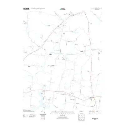 2013 Map of Bethpage, 2013 Print