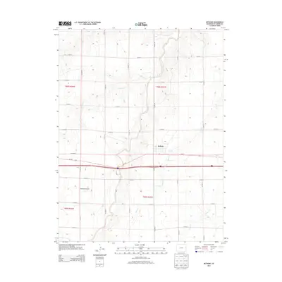 2013 Map of Bethune, 2013 Print