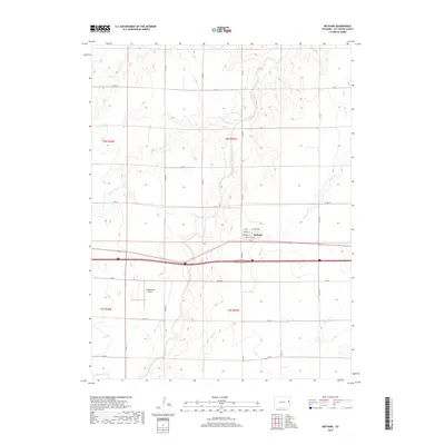 2019 Map of Bethune, 2019 Print