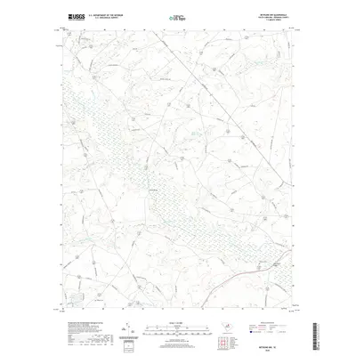 2020 Map of Bethune NW, 2020 Print