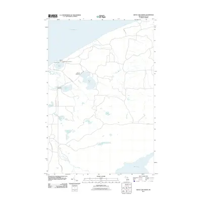 2011 Map of Betsy Lake North, 2011 Print