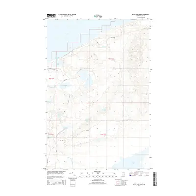 2014 Map of Betsy Lake North, 2014 Print