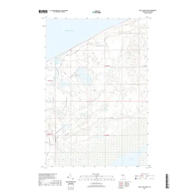 2019 Map of Betsy Lake North, 2019 Print