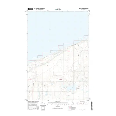 2014 Map of Betsy Lake NW, 2014 Print