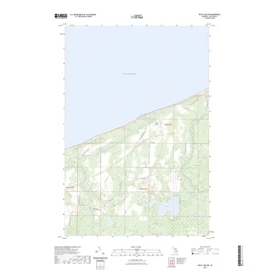 2023 Map of Betsy Lake NW, 2023 Print