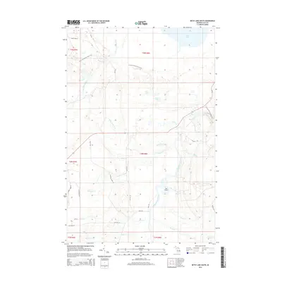 2014 Map of Betsy Lake South, 2014 Print