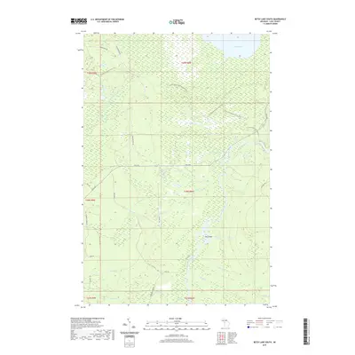2019 Map of Betsy Lake South, 2019 Print