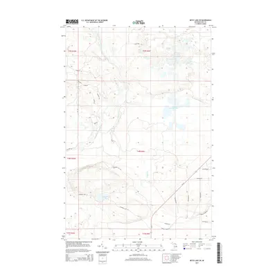 2014 Map of Betsy Lake SW, 2014 Print