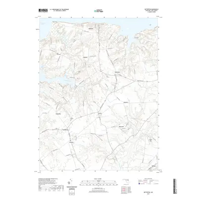 2019 Map of Betterton, 2019 Print