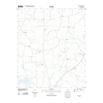 2010 Map of Bettie, 2010 Print
