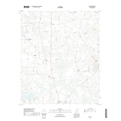 2019 Map of Bettie, 2019 Print