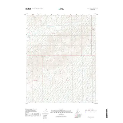 2017 Map of Bettles D-2 NE, 2017 Print