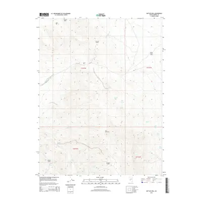 2014 Map of Bettles Well, 2014 Print