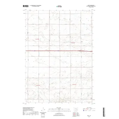 2017 Map of Betts, 2017 Print