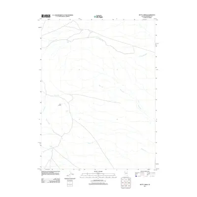 2011 Map of Betty Creek, 2011 Print
