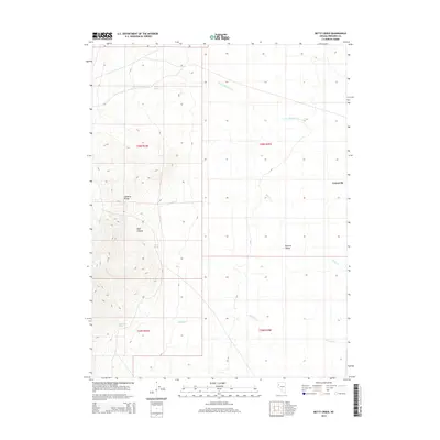 2014 Map of Betty Creek, 2014 Print