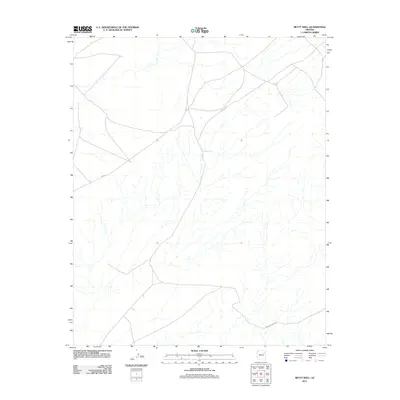 2011 Map of Betty Well, 2011 Print