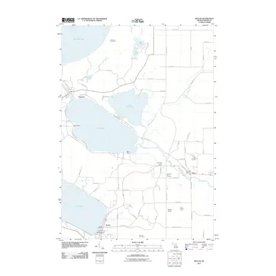2011 Map of Beulah, 2011 Print