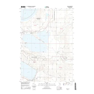 2014 Map of Beulah, 2014 Print
