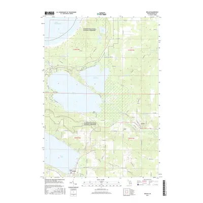2017 Map of Beulah, 2017 Print