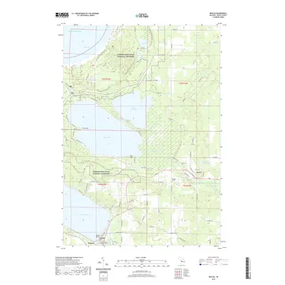 2019 Map of Beulah, 2019 Print