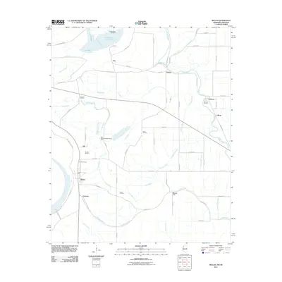 2011 Map of Beulah, 2011 Print