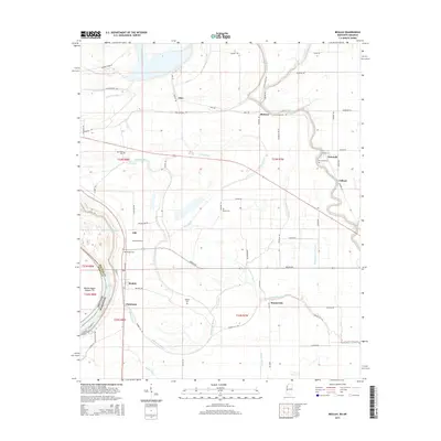 2015 Map of Beulah, 2015 Print