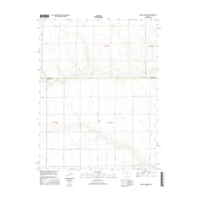 2015 Map of Beulah Cemetery, 2015 Print