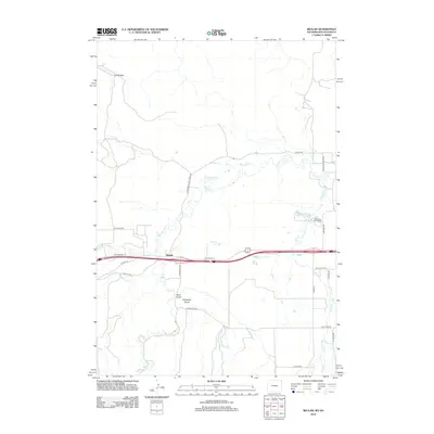 2012 Map of Beulah, 2012 Print