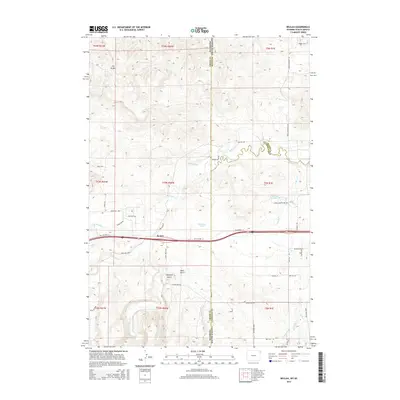 2015 Map of Beulah, 2015 Print
