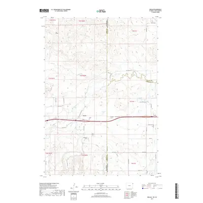 2017 Map of Beulah, 2017 Print