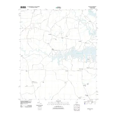 2011 Map of Beulah, 2011 Print