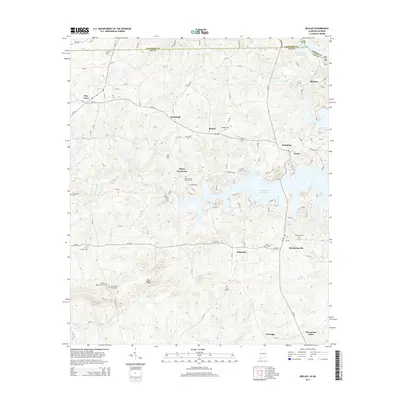 2014 Map of Beulah, 2014 Print