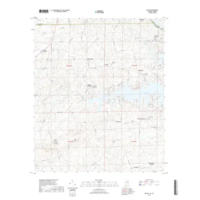 2018 Map of Beulah, 2018 Print