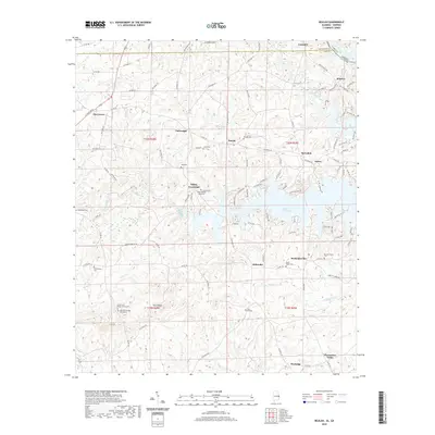 2020 Map of Beulah, 2020 Print