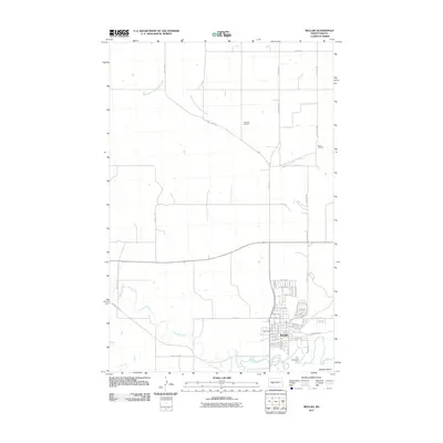 2011 Map of Beulah, 2011 Print