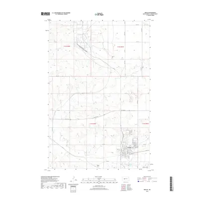 2018 Map of Beulah, 2018 Print