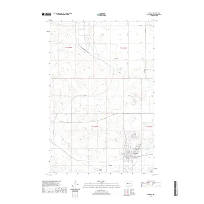 2020 Map of Beulah, 2020 Print