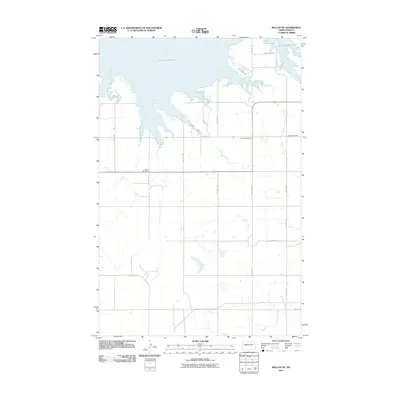 2011 Map of Beulah NE, 2011 Print
