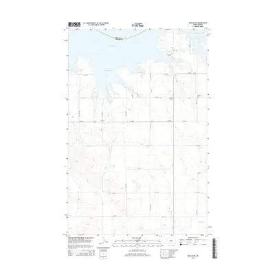 2014 Map of Beulah NE, 2014 Print