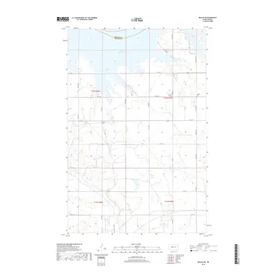 2018 Map of Beulah NE, 2018 Print