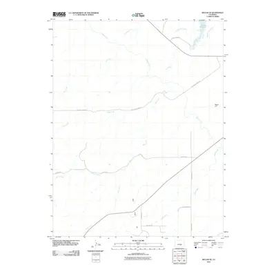 2010 Map of Beulah NE, 2010 Print