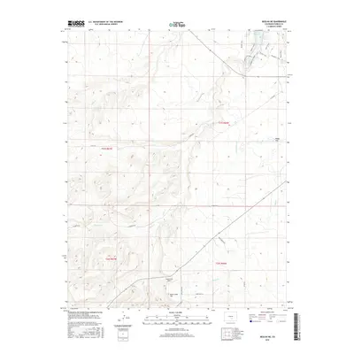 2016 Map of Beulah NE, 2016 Print