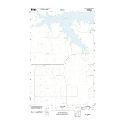 2011 Map of Beulah NW, 2011 Print